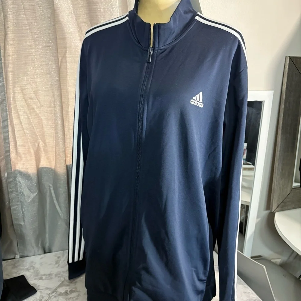 NWT Adidas track jacket men’s size XL